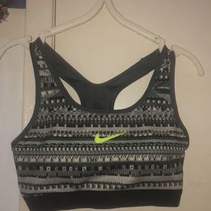 Womens Small Dri-Fit Sports Bra Grey